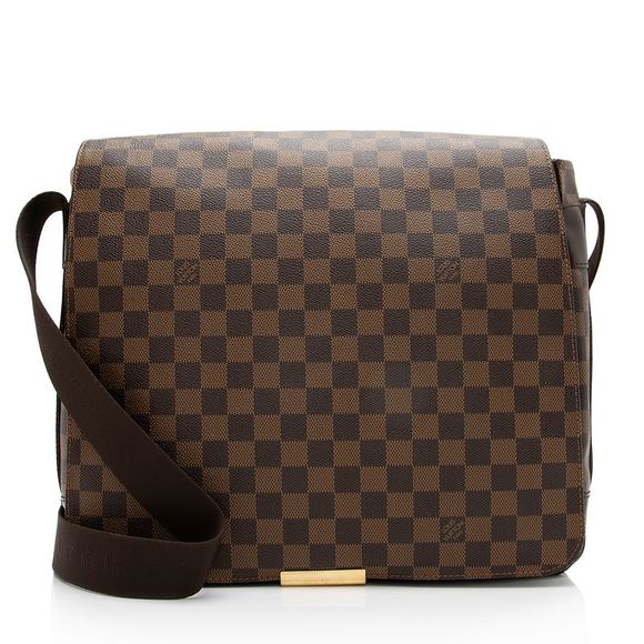 Louis Vuitton Bastille Damier Ebene Messenger Bag Used (6773)